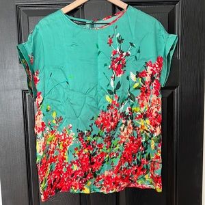 Lafayette 148 Women’s Silk Top Floral